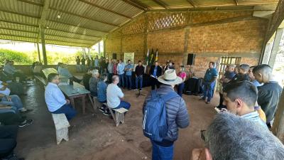 Prefeitura de Laranjeiras do Sul anuncia investimento de mais de R$ 6 milhões em asfalto para o interior